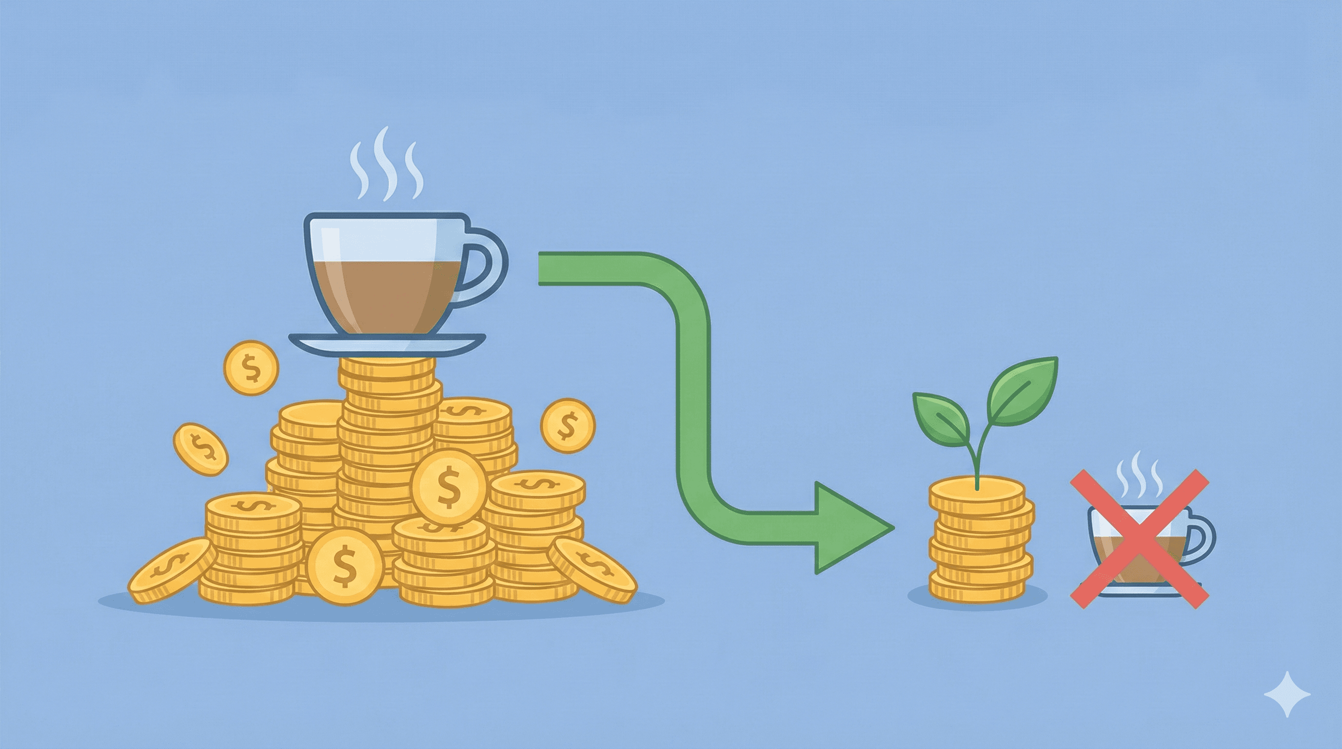 The Latte Factor, Tested: 4 Friends, 30 Years, $1M Apart