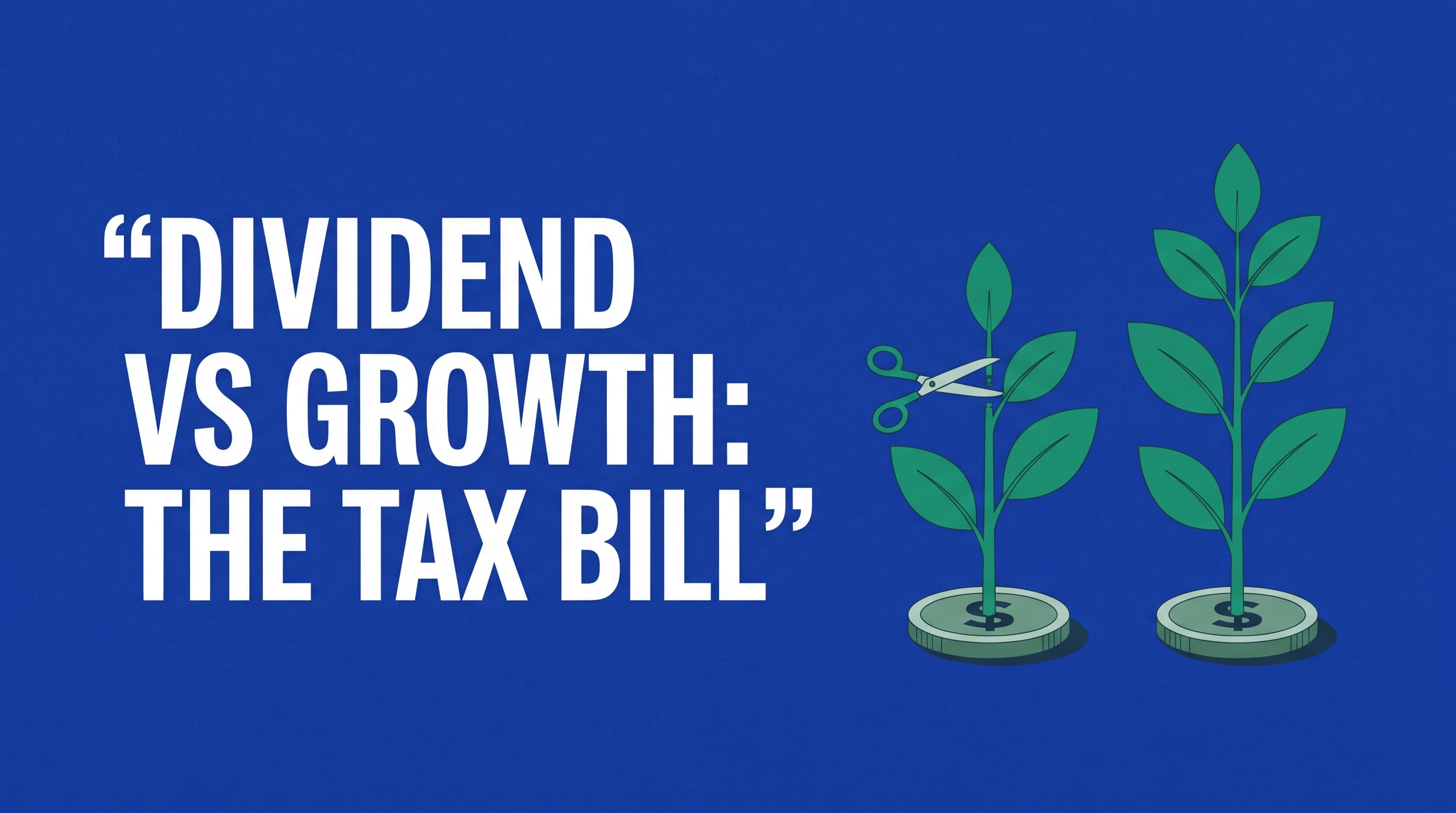 Dividend vs Growth Stocks: Same Return, Different Tax Bill