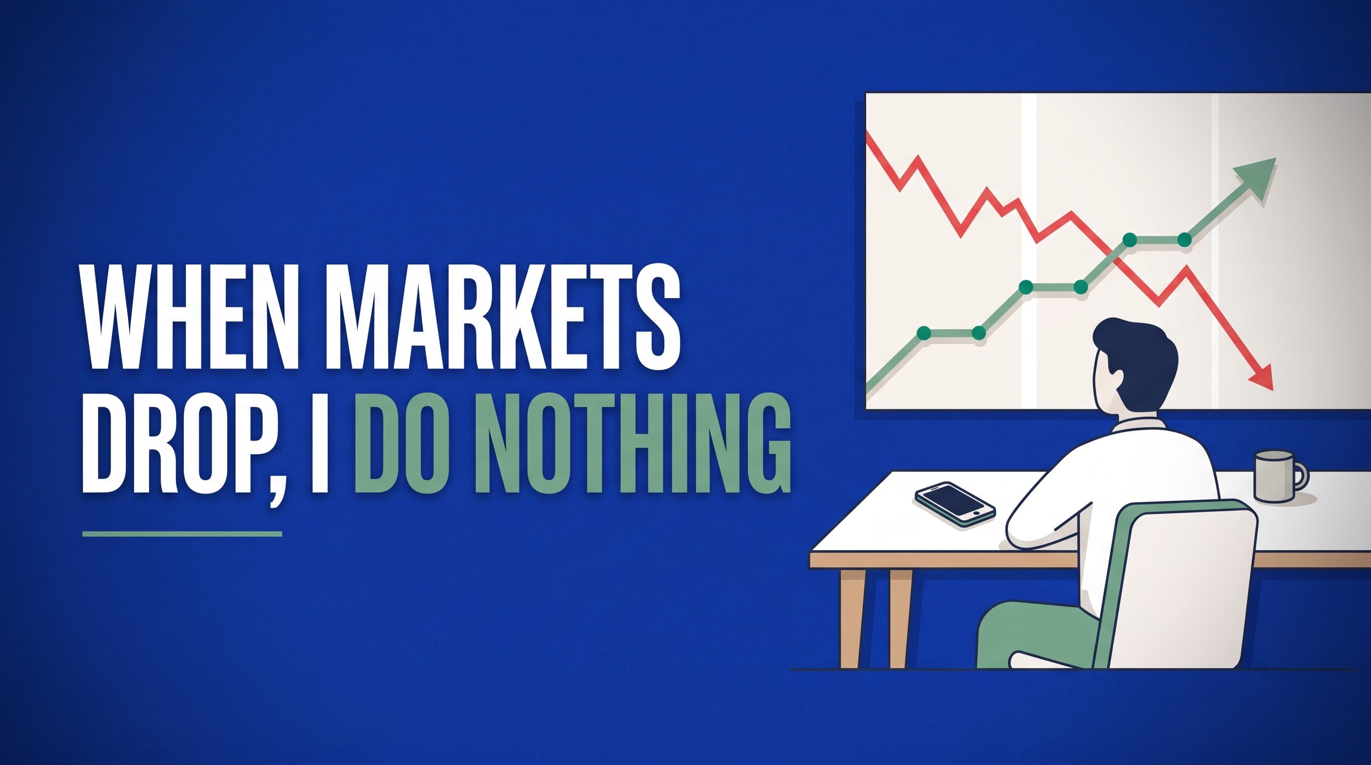 When the Market Drops, I Do Nothing. Not Because I'm Disciplined, But Because I Deleted the Decision.